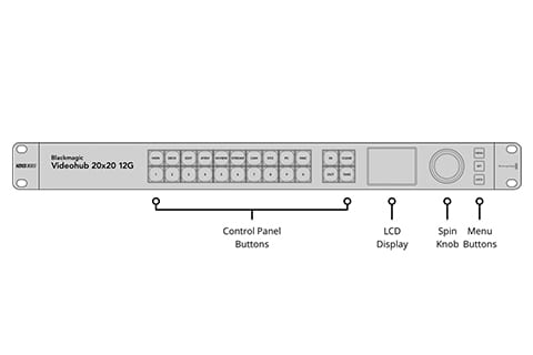 Blackmagic Videohub 20x20 12G