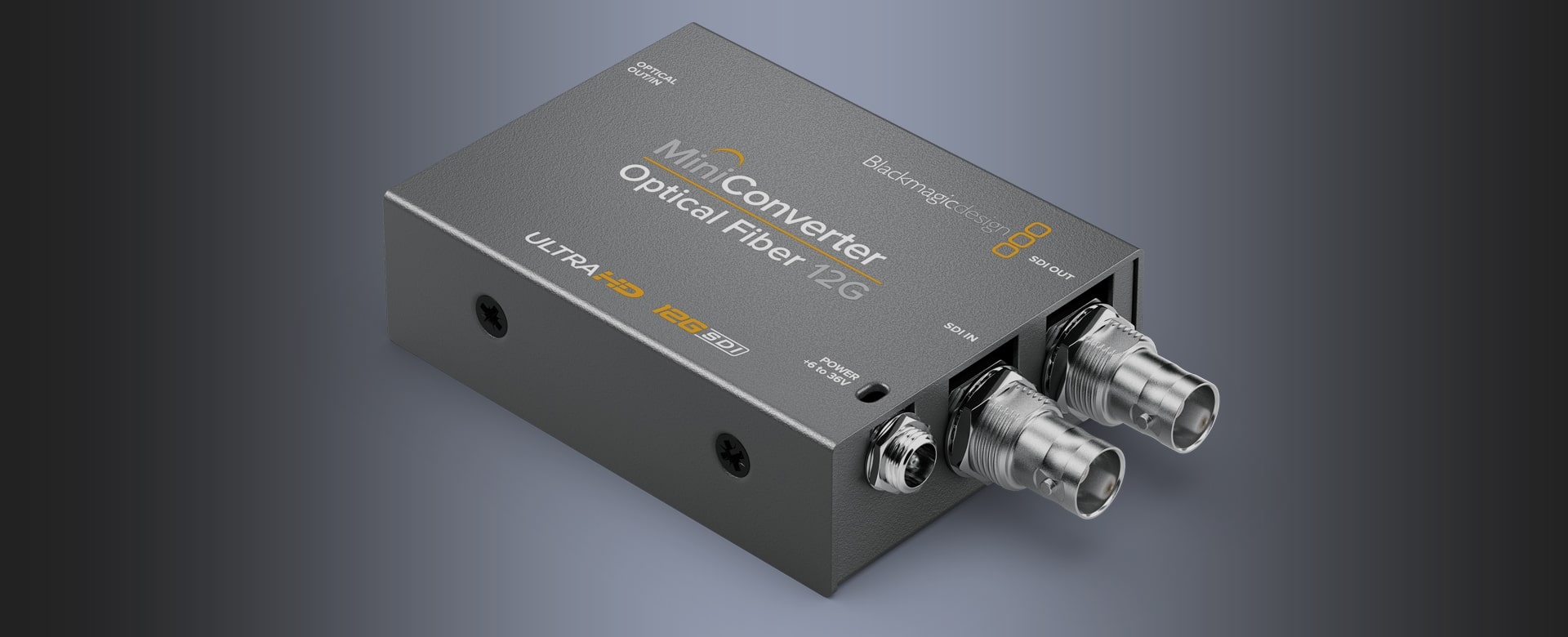Mini Converter Optical Fiber 12G