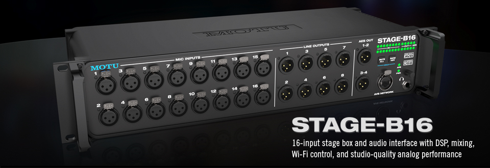 MOTU Stage-B16