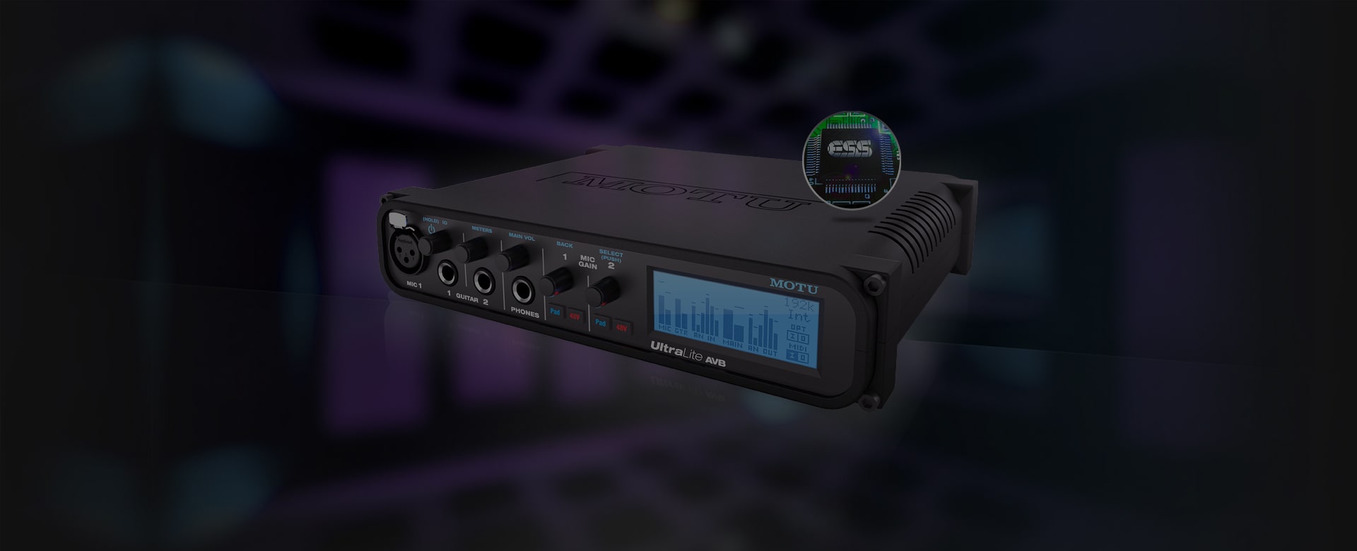 MOTU UltraLite AVB