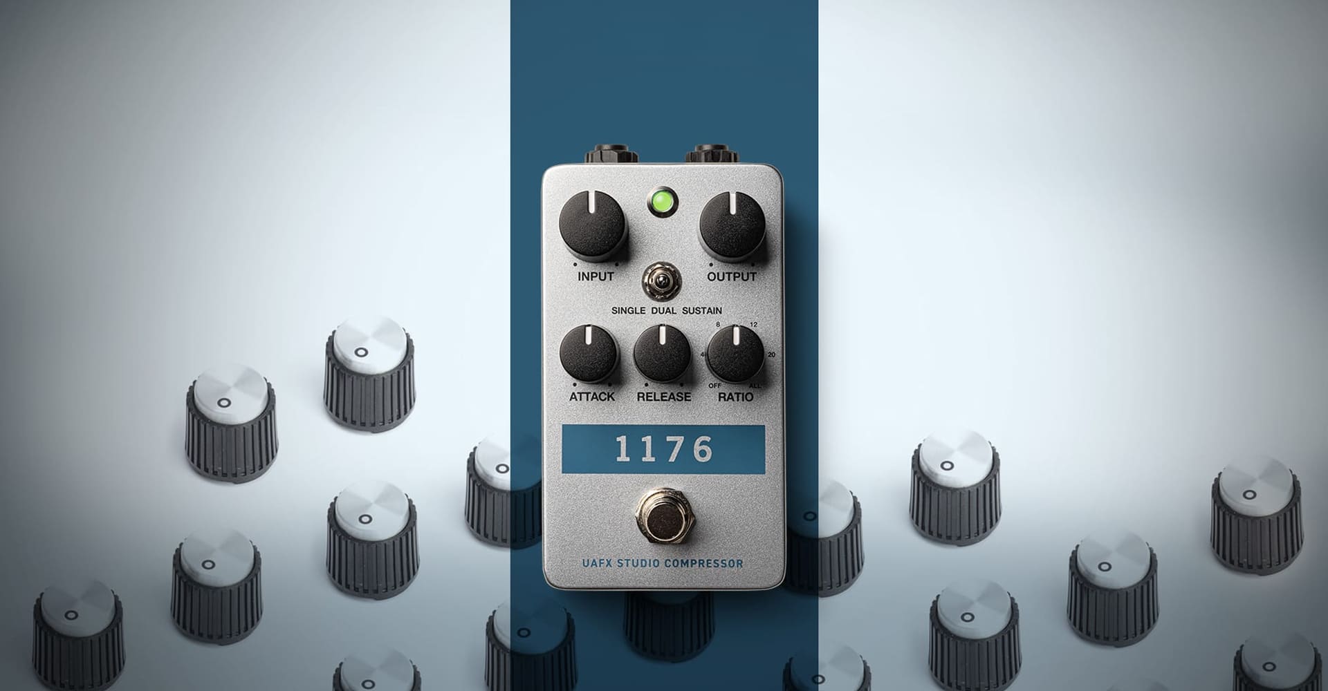 Universal Audio UAFX 1176 Studio Compressor Pedal