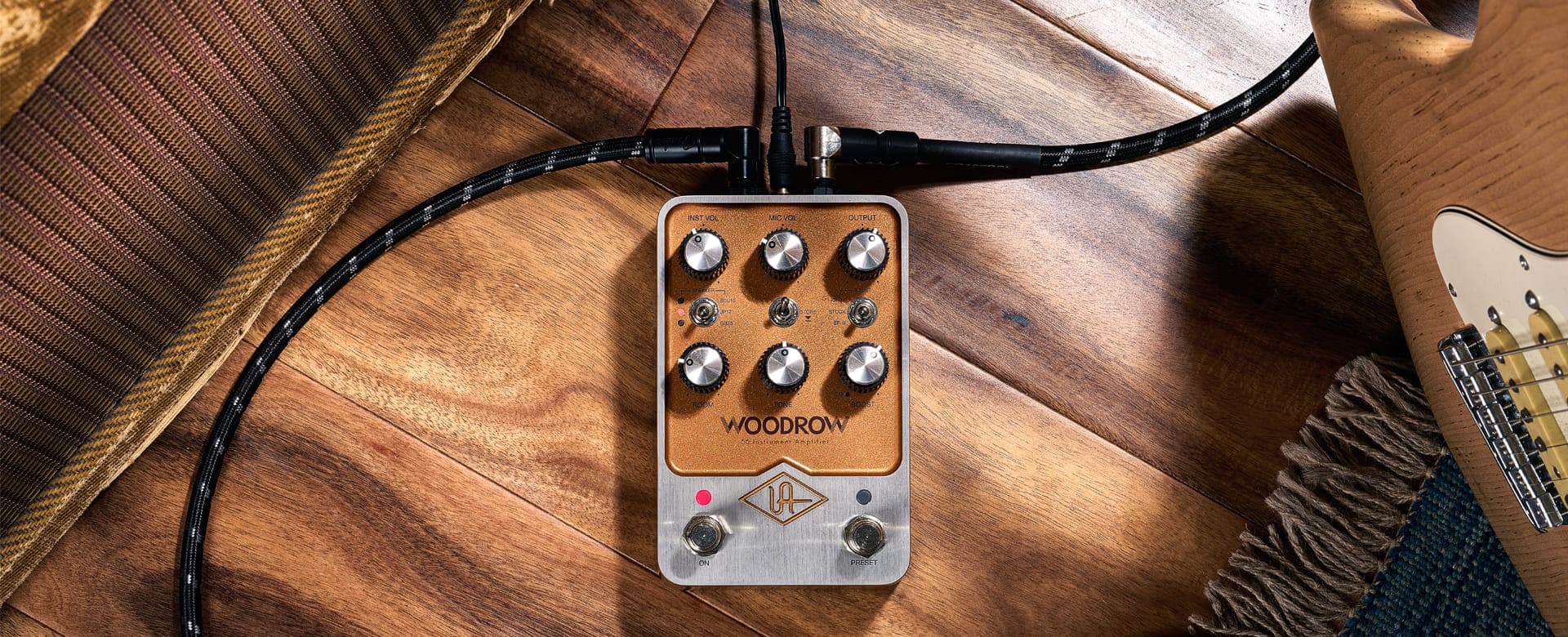 Universal Audio Woodrow '55 Instrument Amplifier Pedal