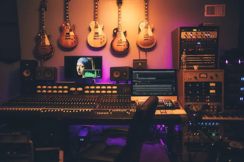 An analogue recording studio — where the MediaCast story began